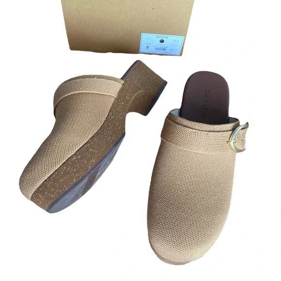 Rothy’s The Classic Clog – Butternut | Size 9.5 | NIB - Picture 9 of 13